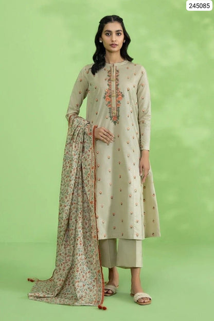 Experience Comfort and Class with our 3-Piece Unstitched Dhank CollectionExperience Comfort and Class with our 3-Piece Unstitched Dhank Collection