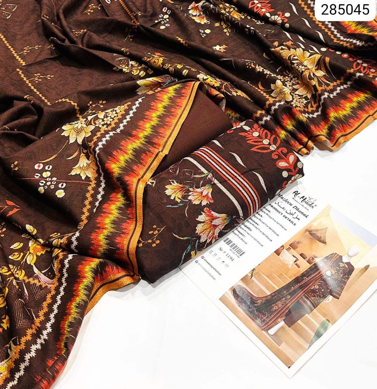 WINTER 3PC Dhanak Peach Wool LUXURY COLLECTION