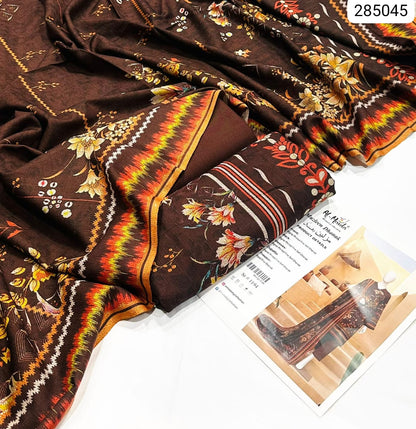 WINTER 3PC Dhanak Peach Wool LUXURY COLLECTION