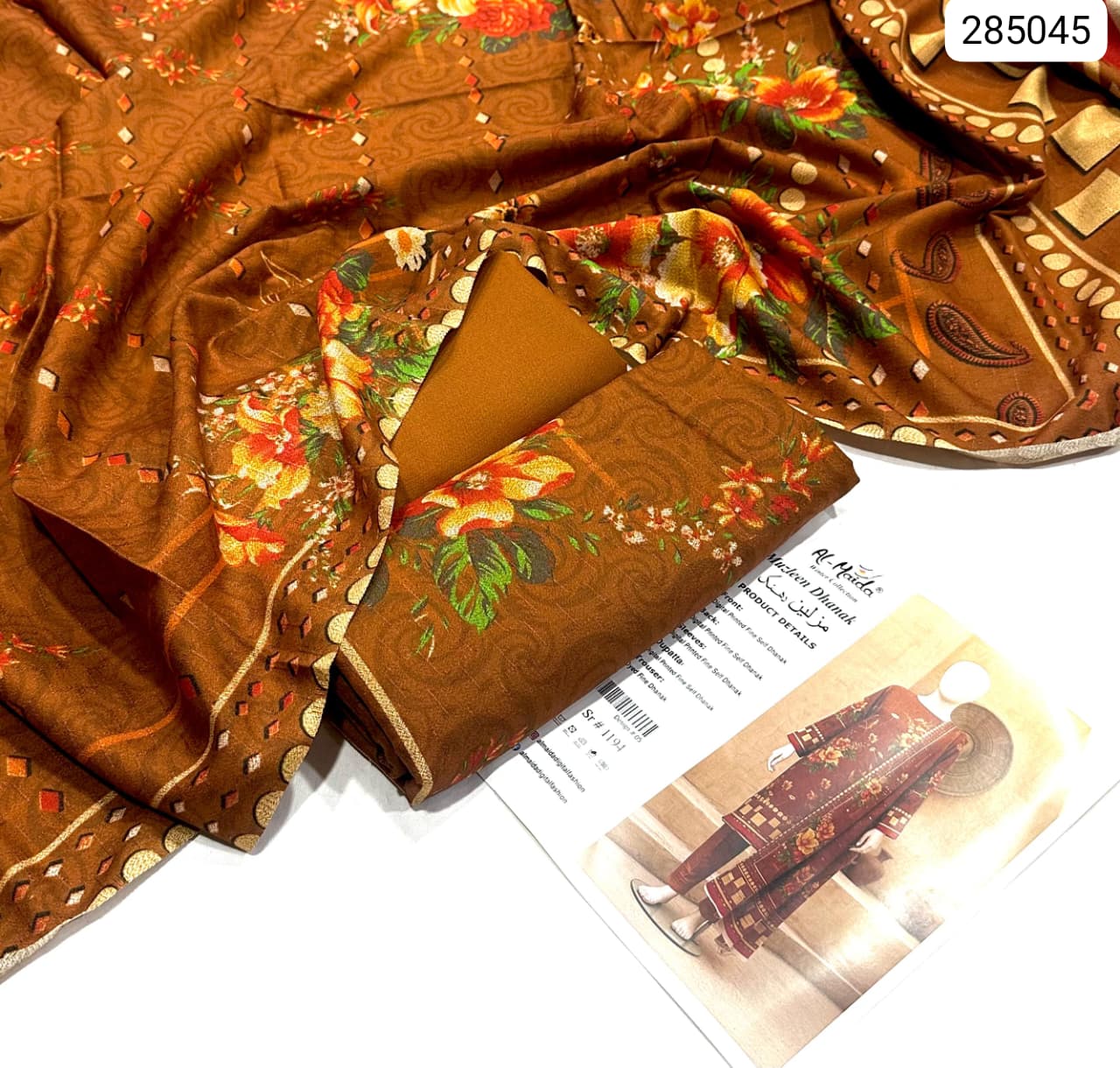 WINTER 3PC Dhanak Peach Wool LUXURY COLLECTION