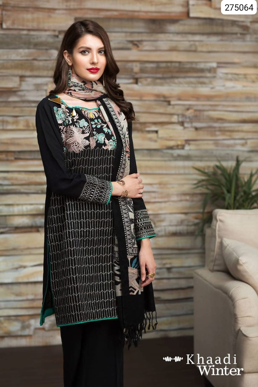 The Dhanak Pashmina 3-Piece (Shirt, Dupatta, and Trouser)