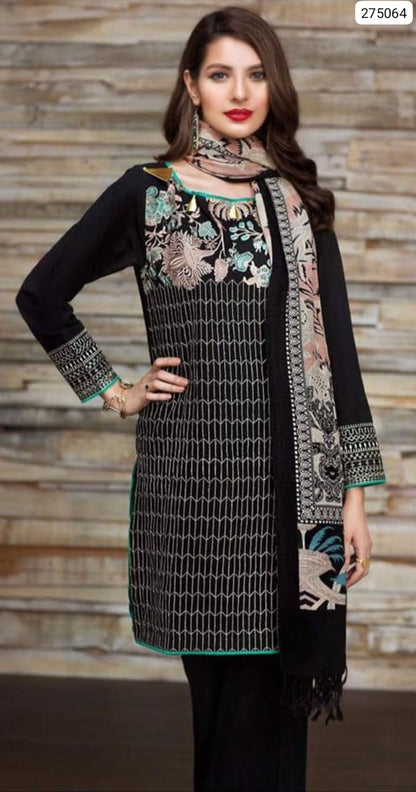 The Dhanak Pashmina 3-Piece (Shirt, Dupatta, and Trouser)