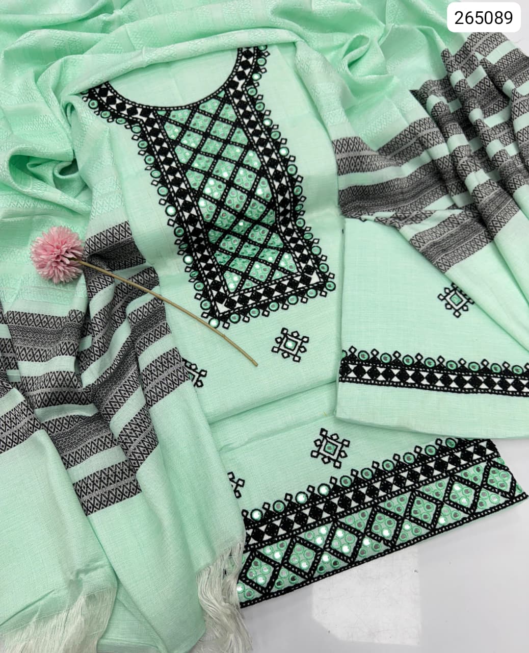 WINTER COLLECTION 2026 Khaadi Khaddar 3-piece unstitched suit