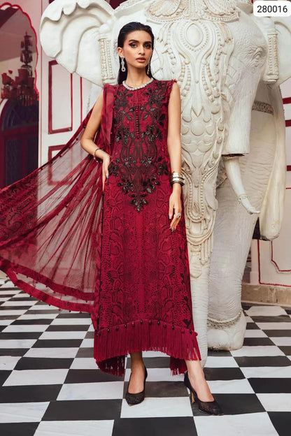 3-Piece Unstitched Suite Premium Shamoz Silk (Digital Printed)