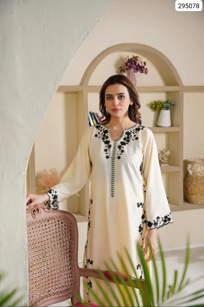3-Piece Unstitched (Shirt, Dupatta, and Trouser) High-Grade Dhanak (Winter Special)