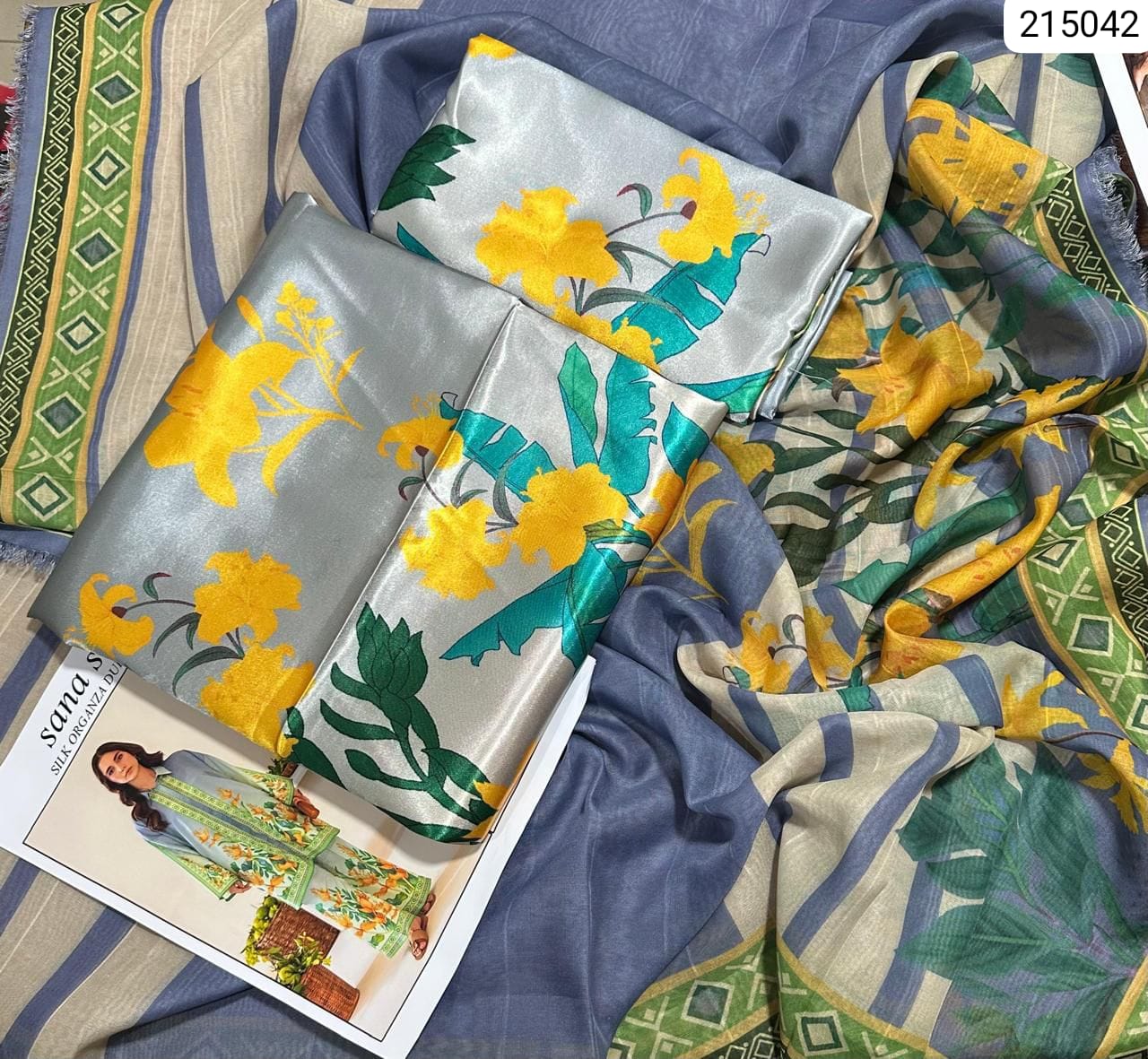 3-Piece Silk Digital Print Collection