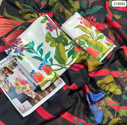 3-Piece Silk Digital Print Collection