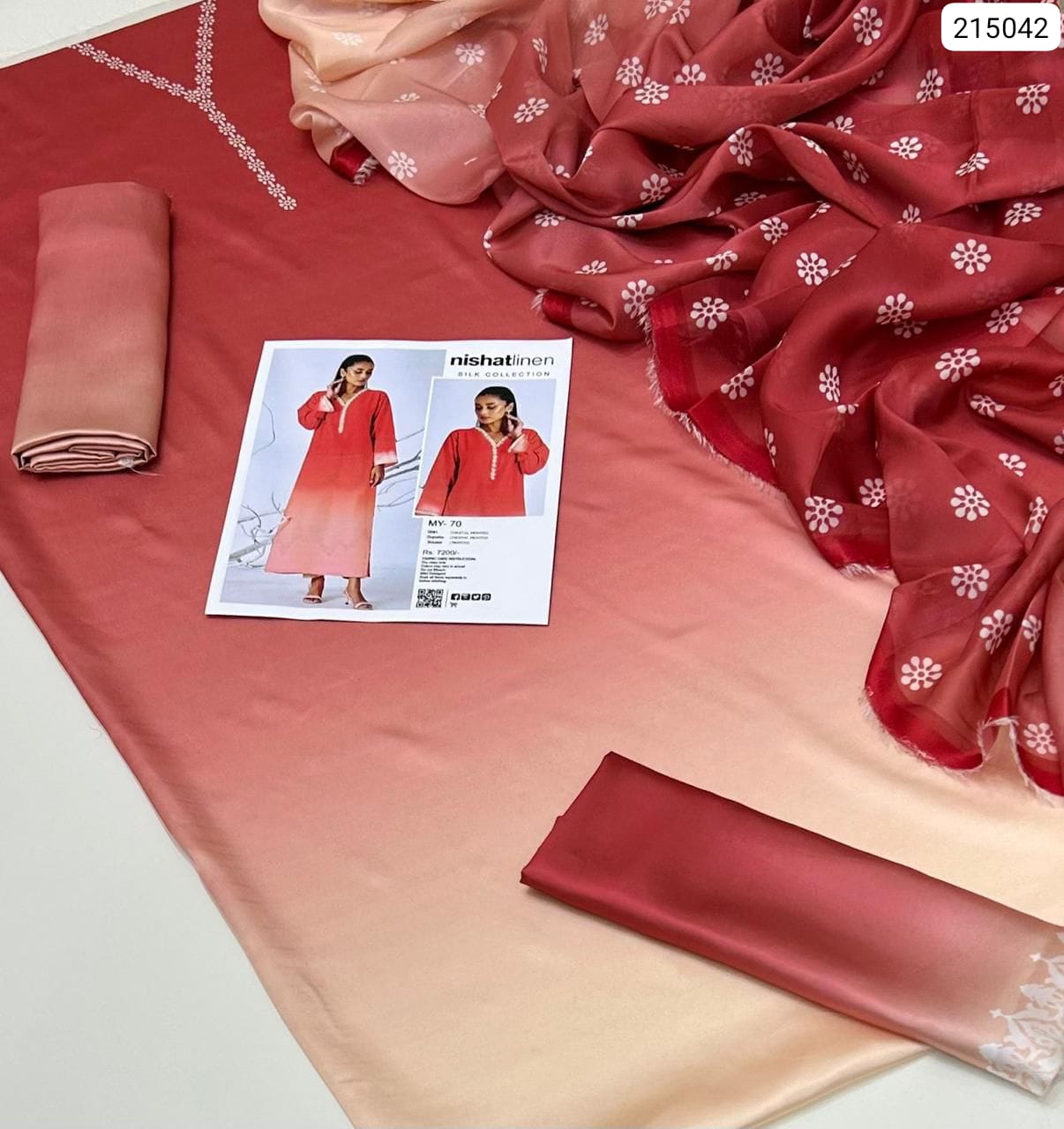 3-Piece Silk Digital Print Collection