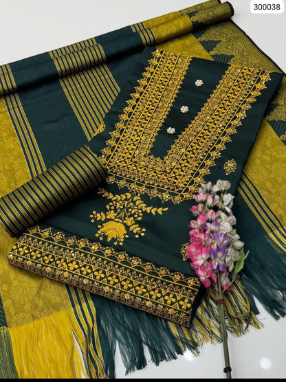 The Grand Indian 3-piece unstitched Susi Zari Collection