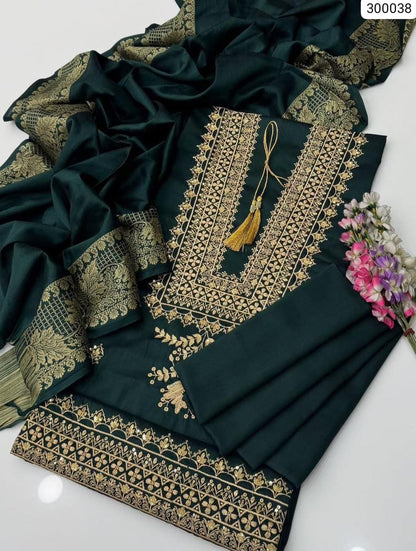 The Grand Indian 3-piece unstitched Susi Zari Collection