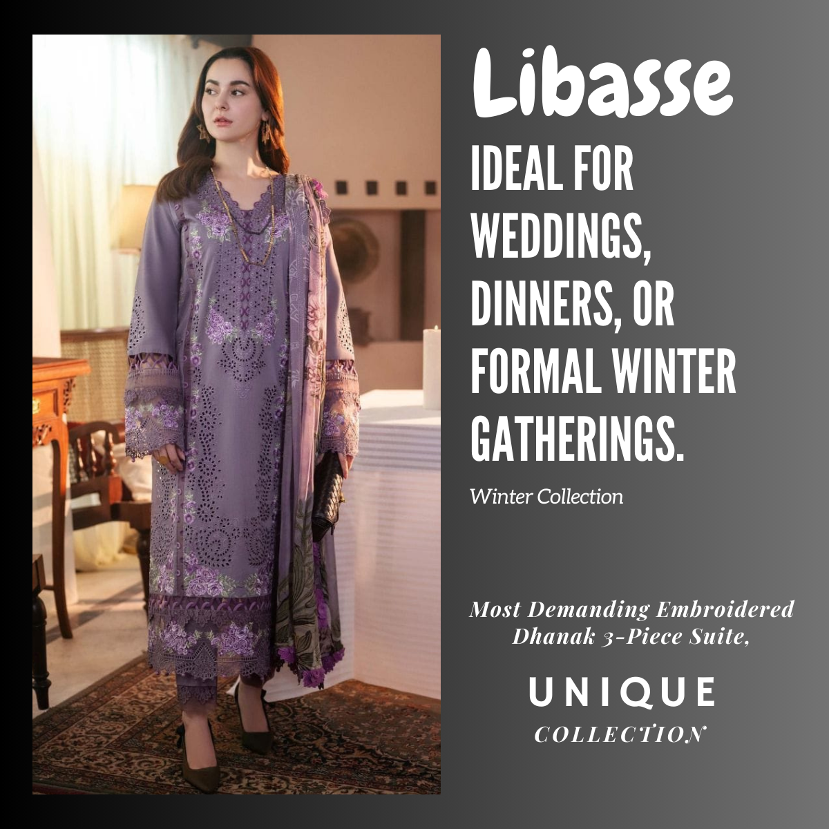 Premium 3-Piece Suite for Dhanak (Soft, warm, and durable)